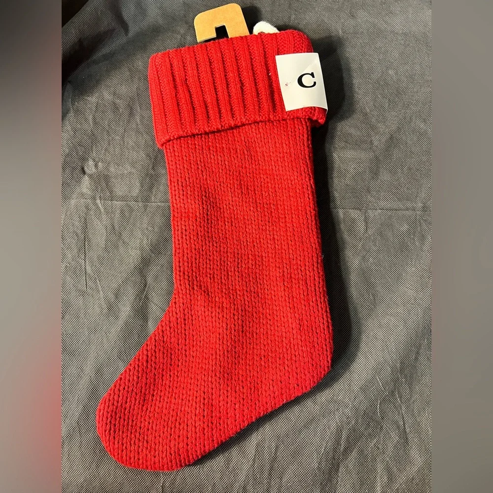 Monogram Christmas stocking